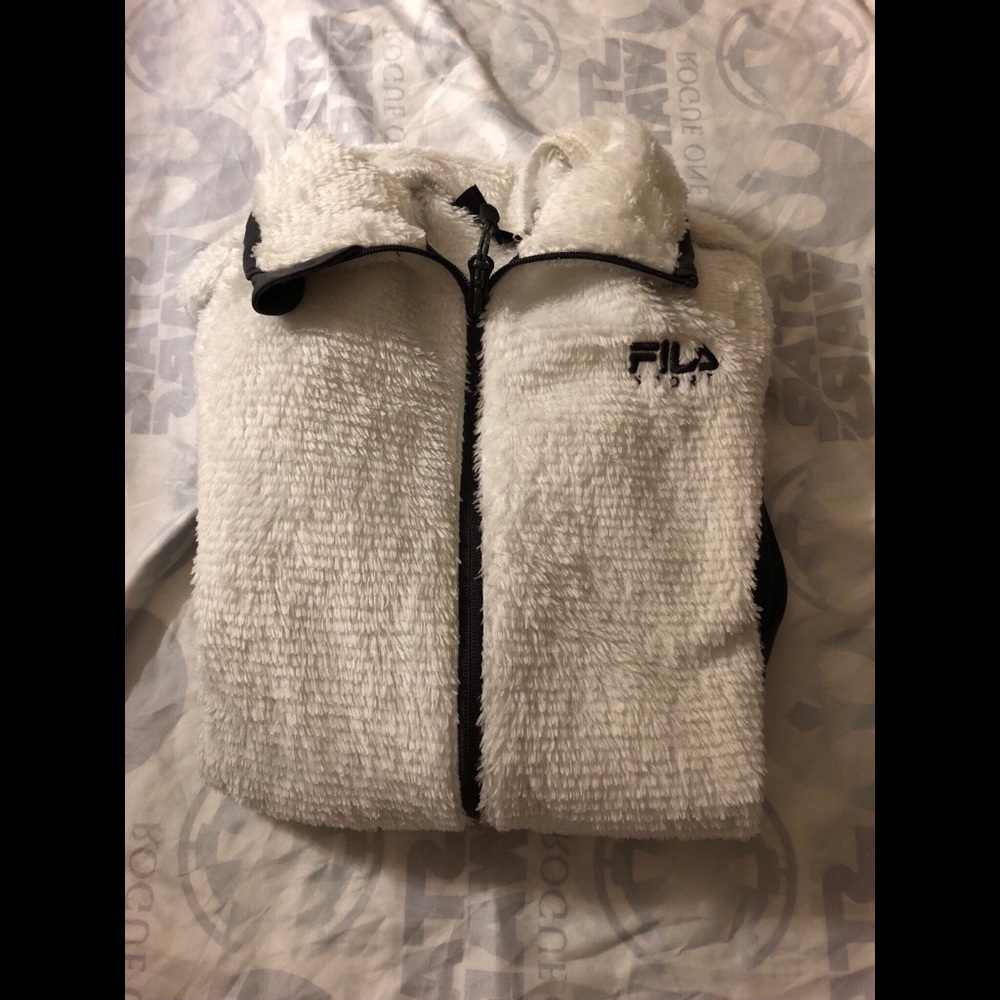 Sherpa Fila Jacket